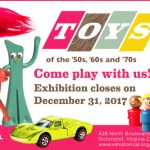 Print ad for Toys exhibition